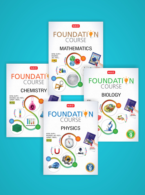 Class 9 Foundation Course Combo for JEE/NEET/Olympiad- Physics, Biology, Chemistry & Mathematics